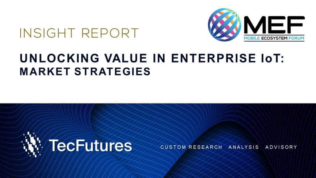 TecFutures: Unlocking Value in Enterprise IoT