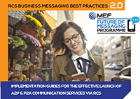 MEF’s RCS Business Messaging Best Practices Guidelines V2.0 - May 2020